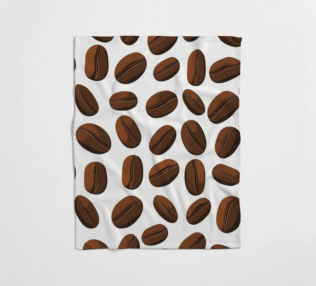 Modello di chicchi di caffè coperta in pile da LIFESTYLE OBJECTS
