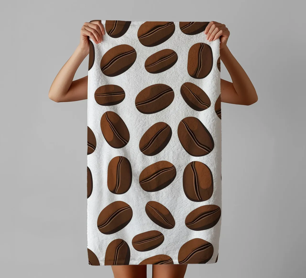 Modello di chicchi di caffè asciugamano da bagno da LIFESTYLE OBJECTS