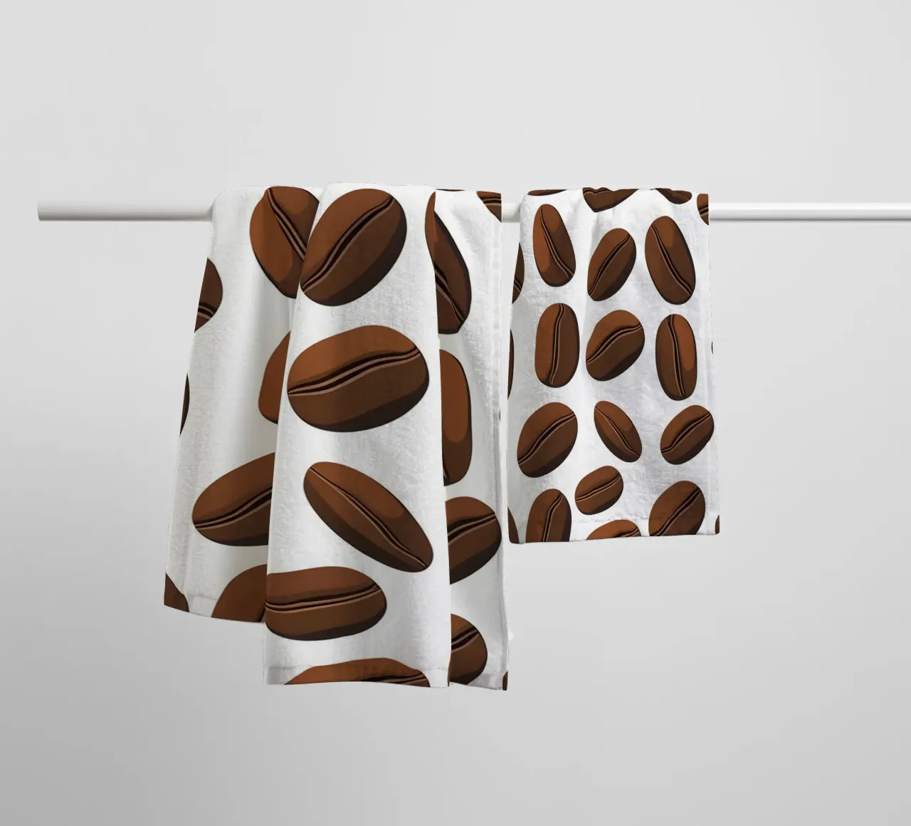 Modello di chicchi di caffè asciugamano da bagno da LIFESTYLE OBJECTS
