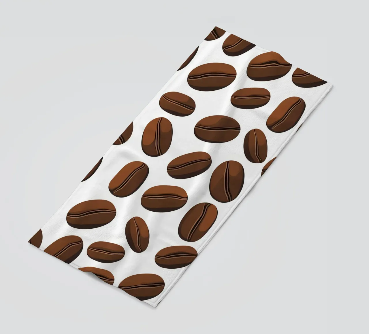 Modello di chicchi di caffè telo mare da LIFESTYLE OBJECTS