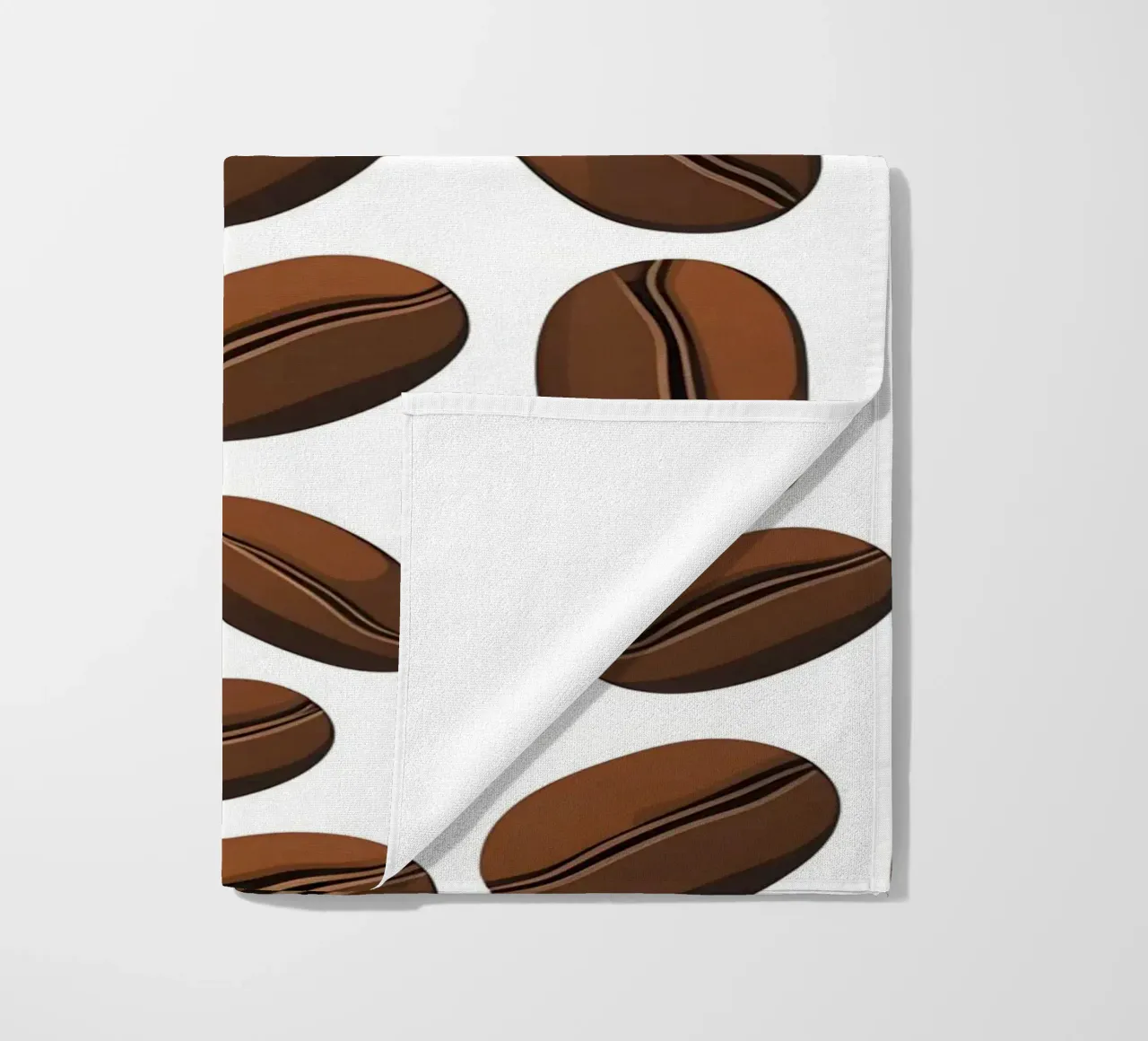 Modello di chicchi di caffè telo mare da LIFESTYLE OBJECTS