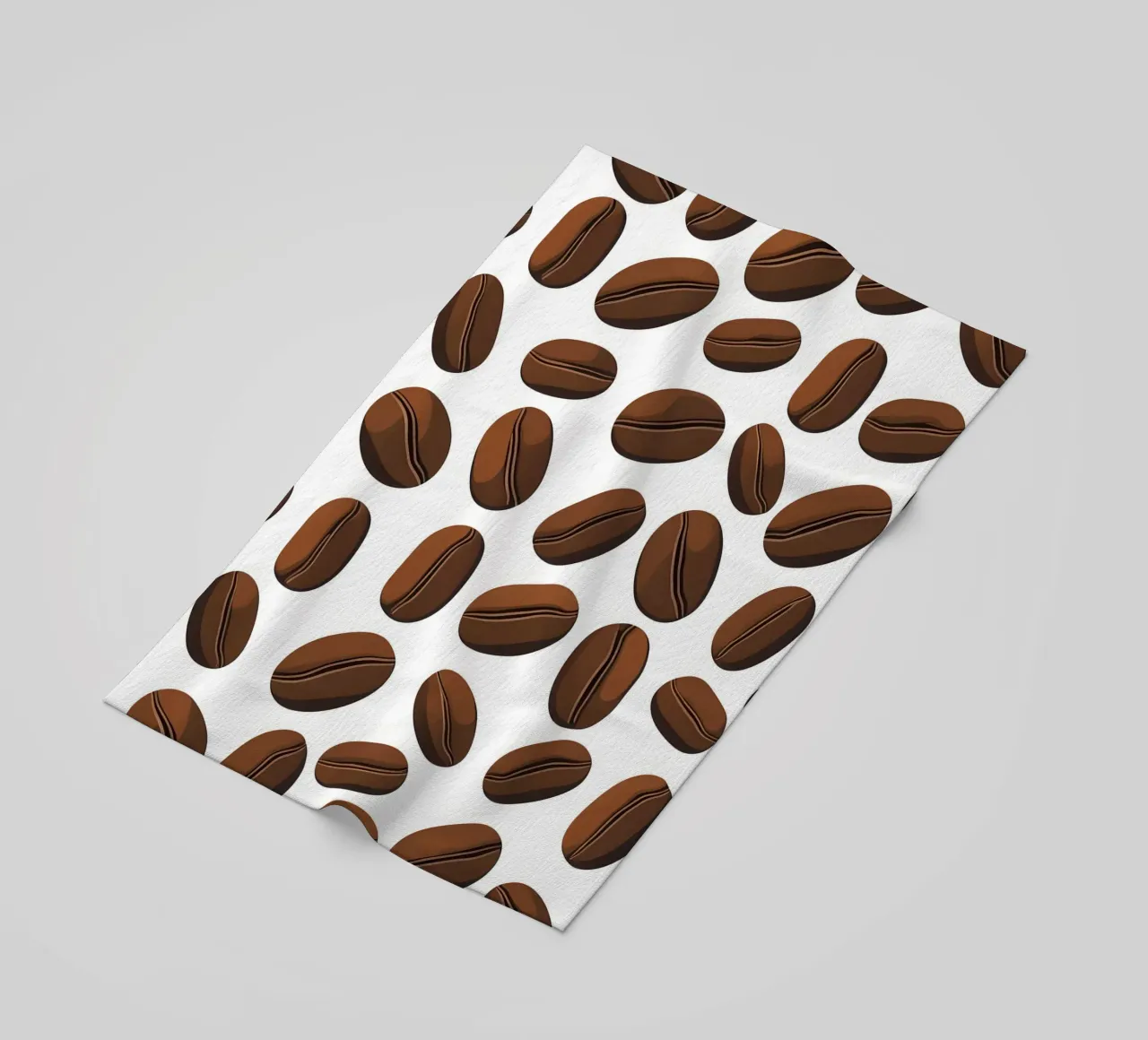 Modello di chicchi di caffè telo mare da LIFESTYLE OBJECTS