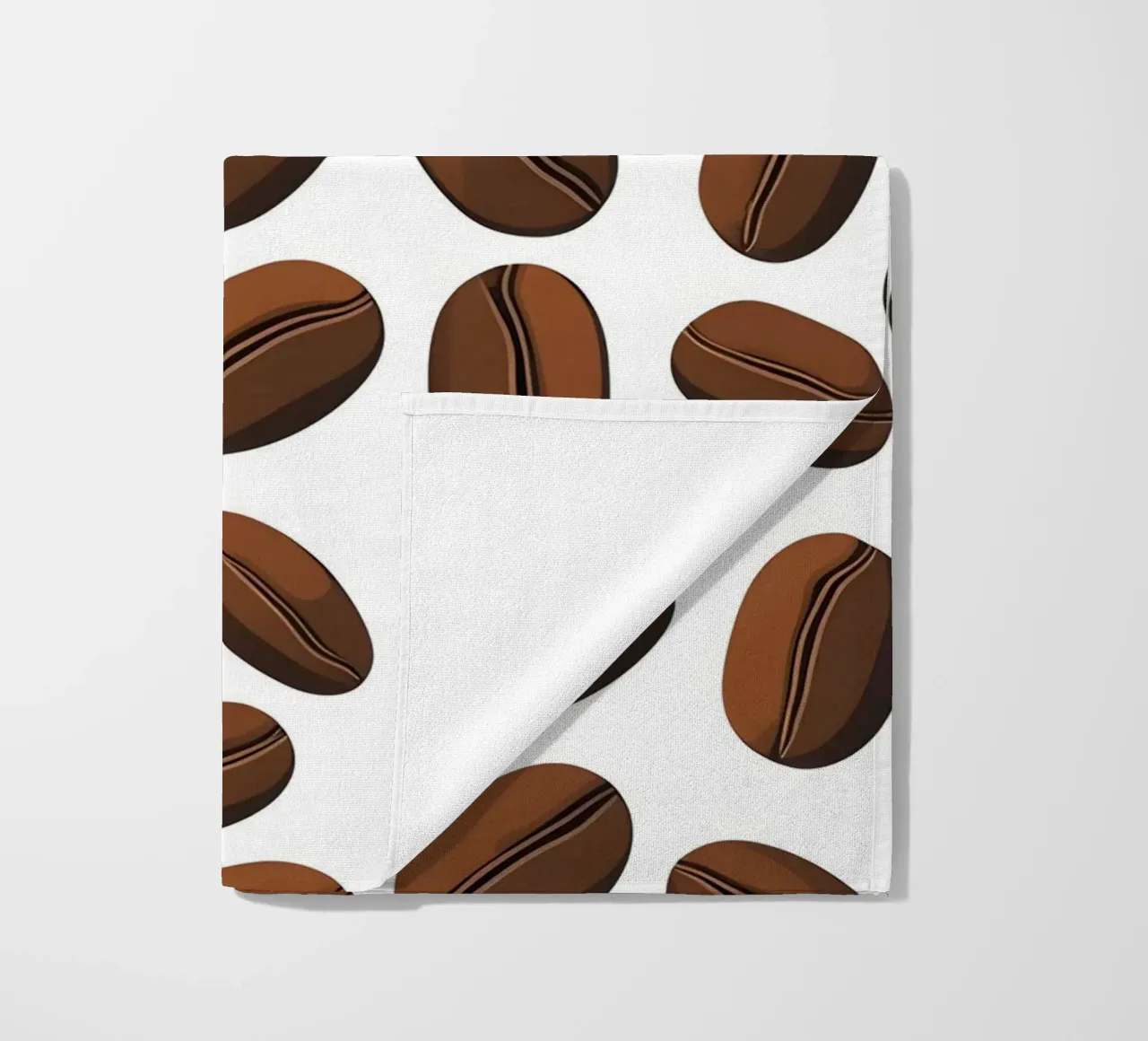 Modello di chicchi di caffè telo mare da LIFESTYLE OBJECTS
