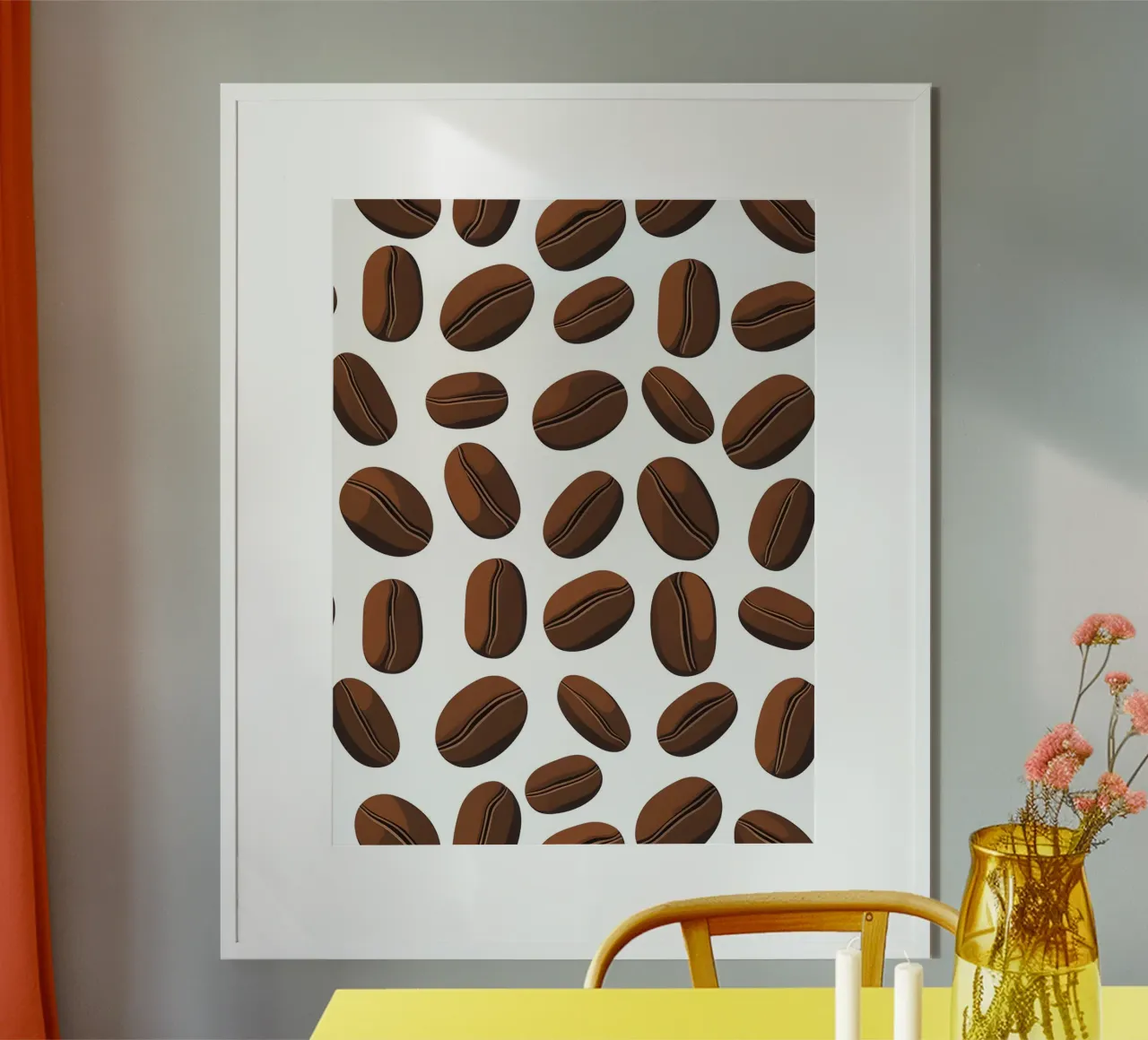 Modello di chicchi di caffè carta hahnemühle da LIFESTYLE OBJECTS