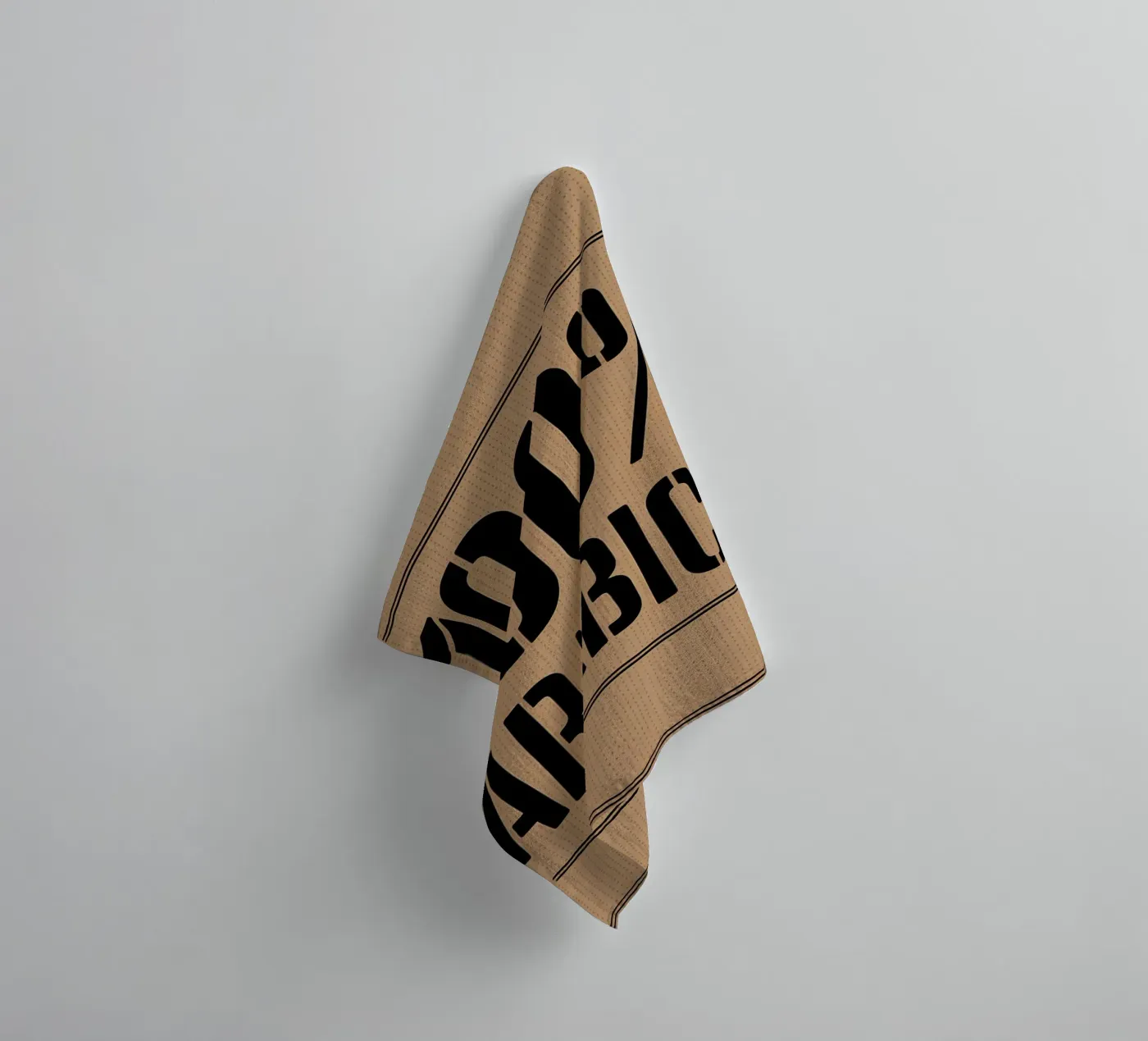 vintage burlap coffee sack badhanddoek van LIFESTYLE OBJECTS