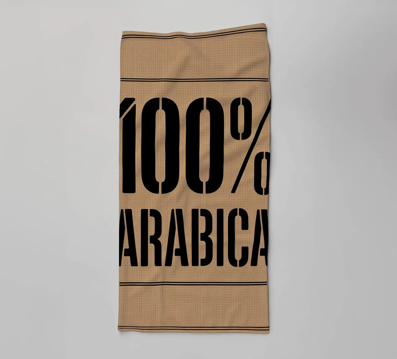 vintage burlap coffee sack towel by LIFESTYLE OBJECTS