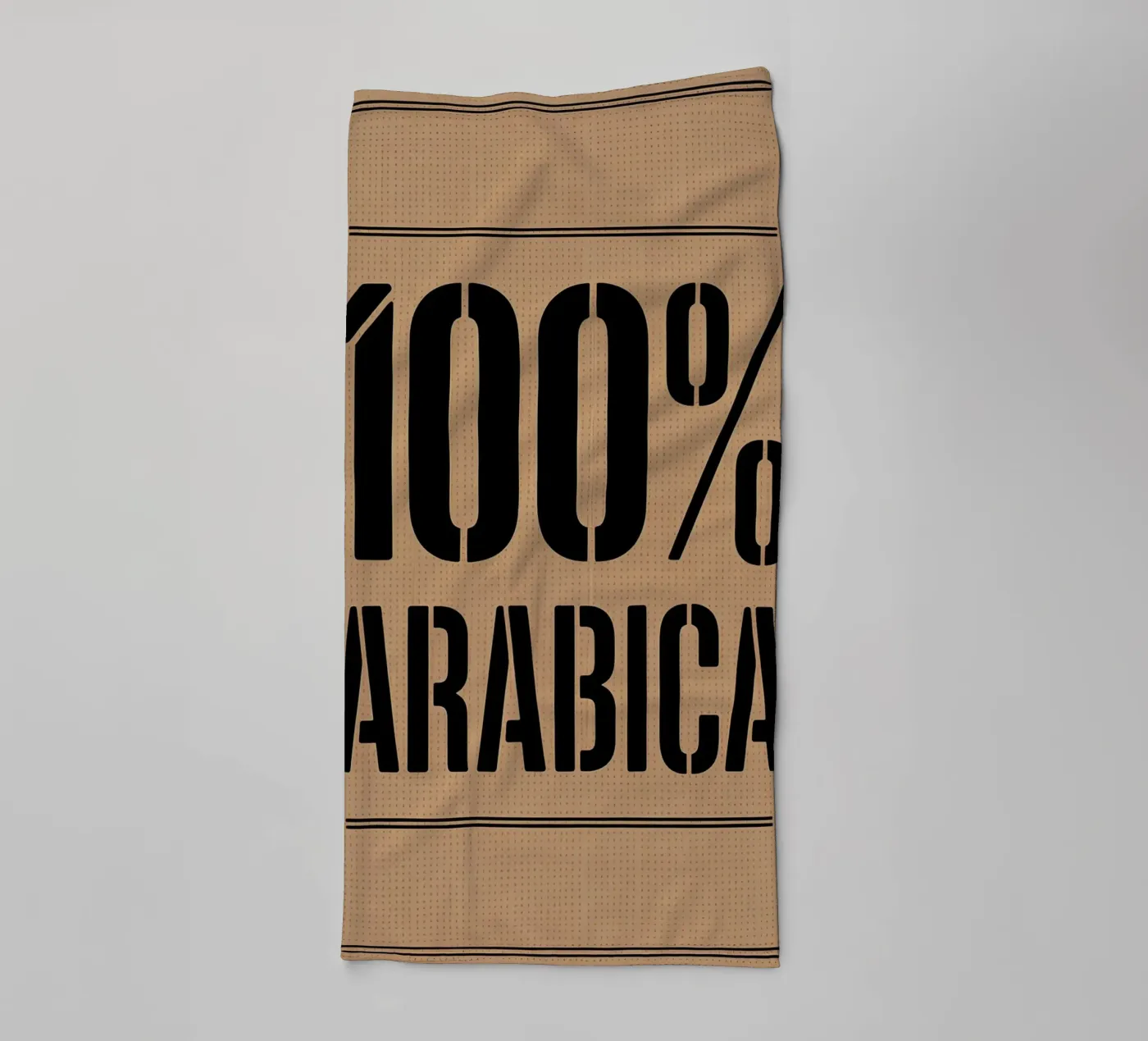 vintage burlap coffee sack badhanddoek van LIFESTYLE OBJECTS