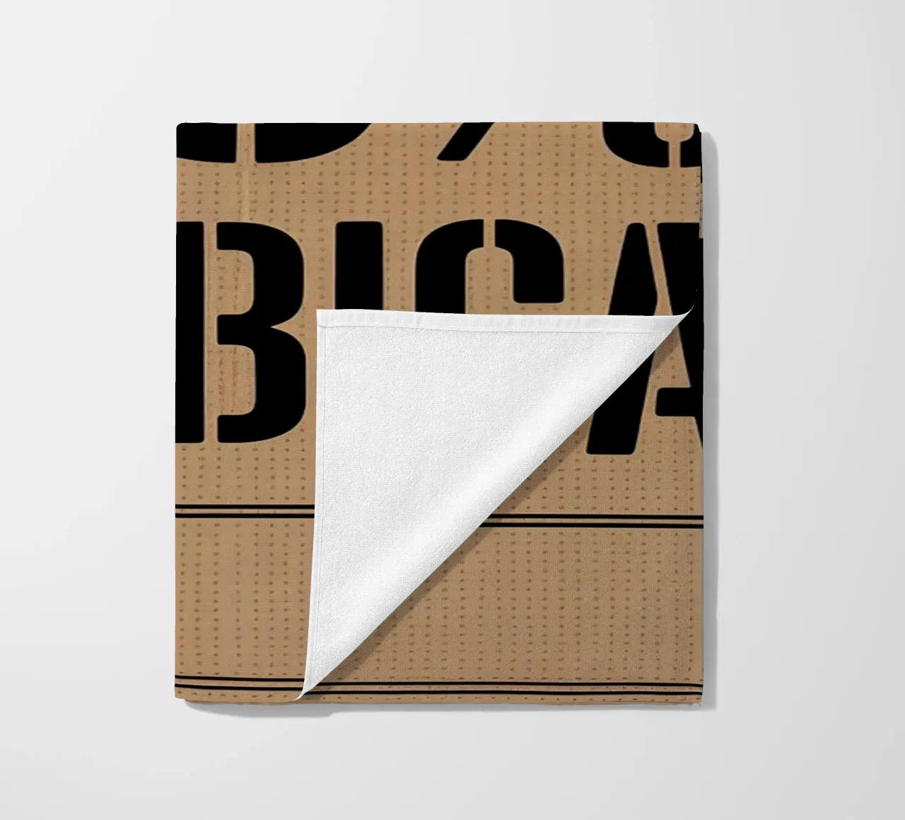 vintage burlap coffee sack beach towel by LIFESTYLE OBJECTS