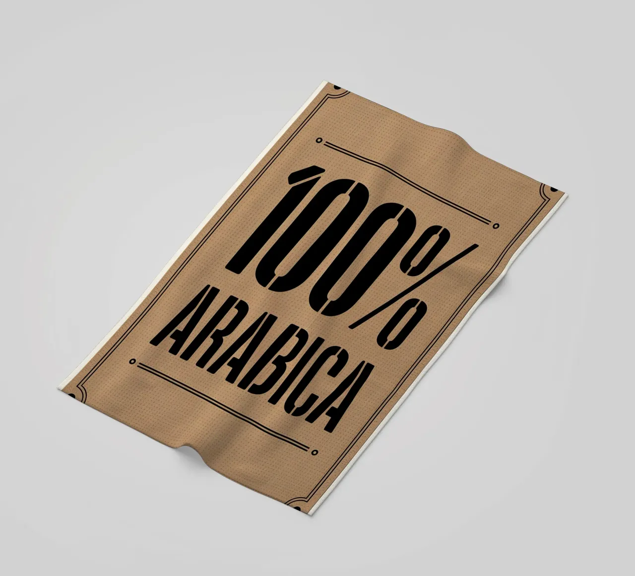 vintage burlap coffee sack telo mare da LIFESTYLE OBJECTS