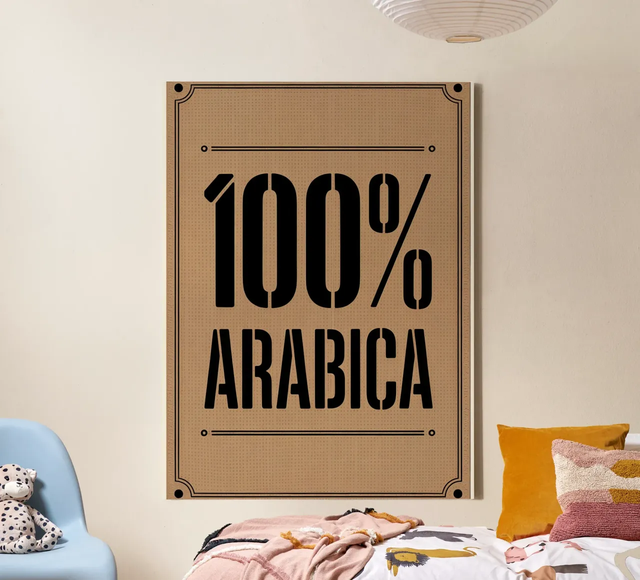 vintage burlap coffee sack canvas by LIFESTYLE OBJECTS