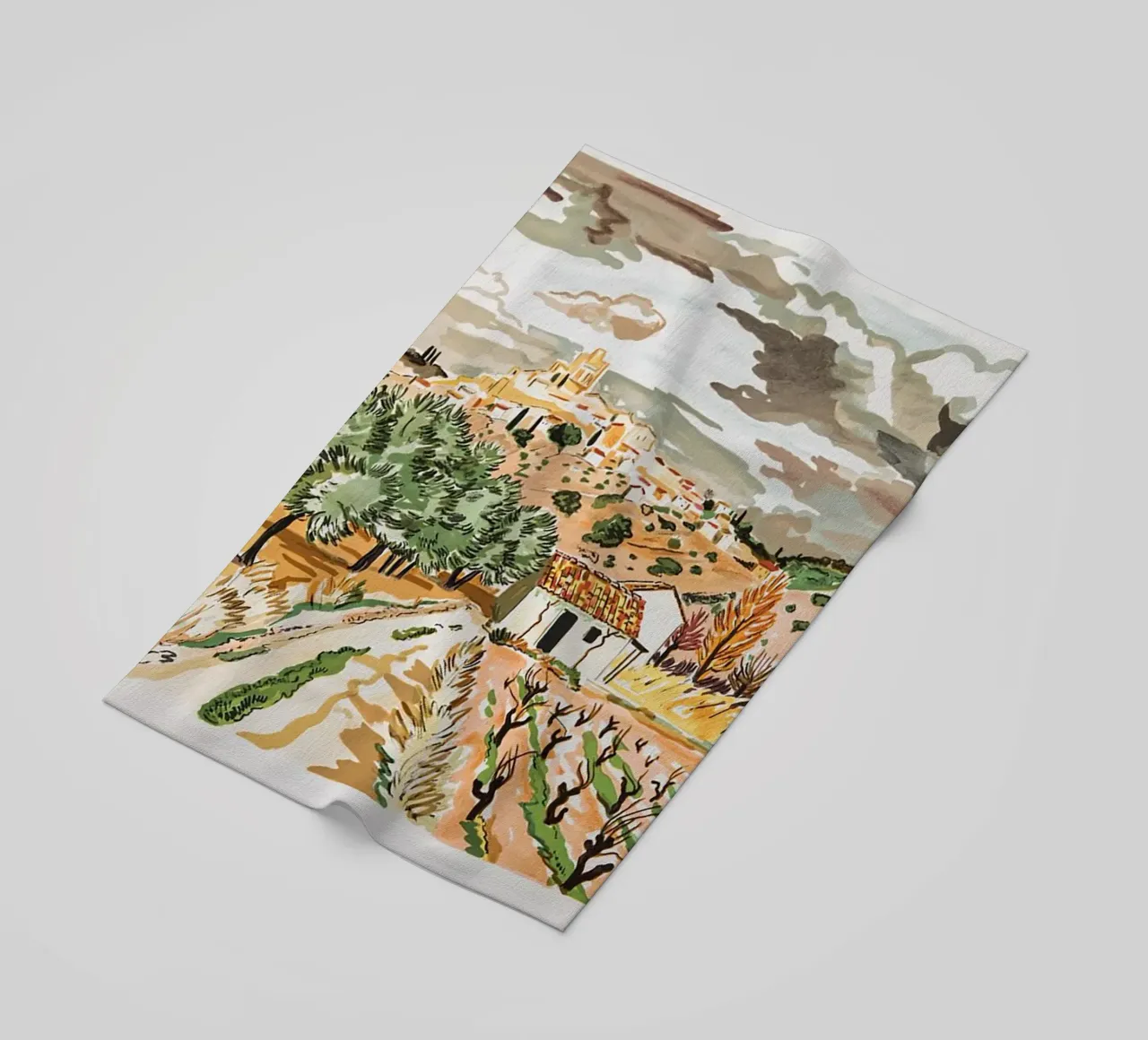 Neve in Provenza telo mare da Peteriespinoza Studio