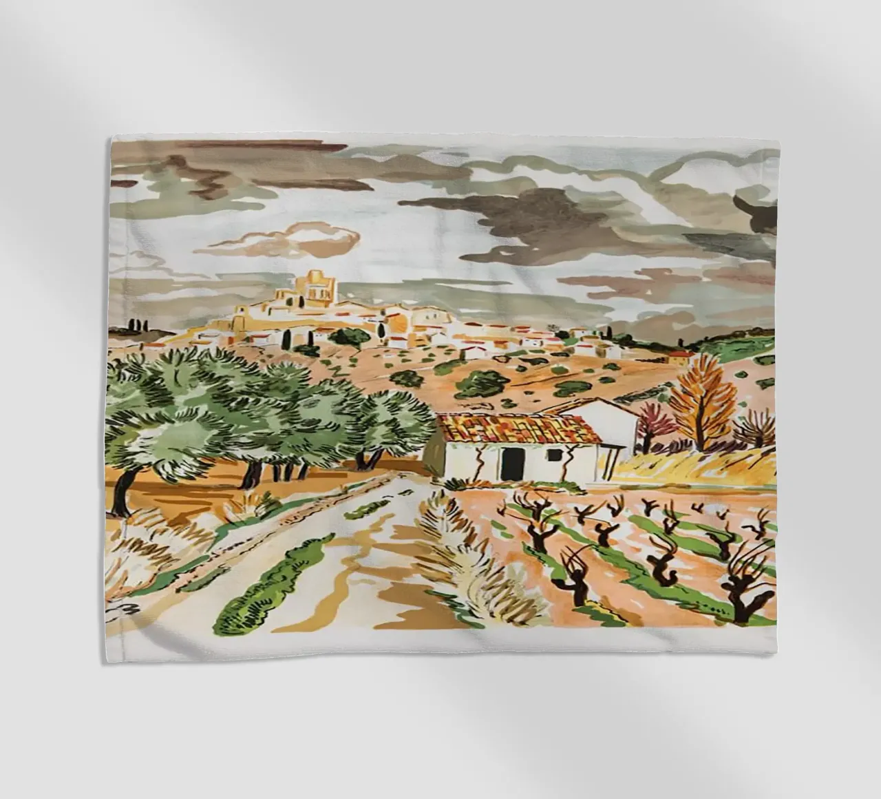 Neve in Provenza telo mare da Peteriespinoza Studio