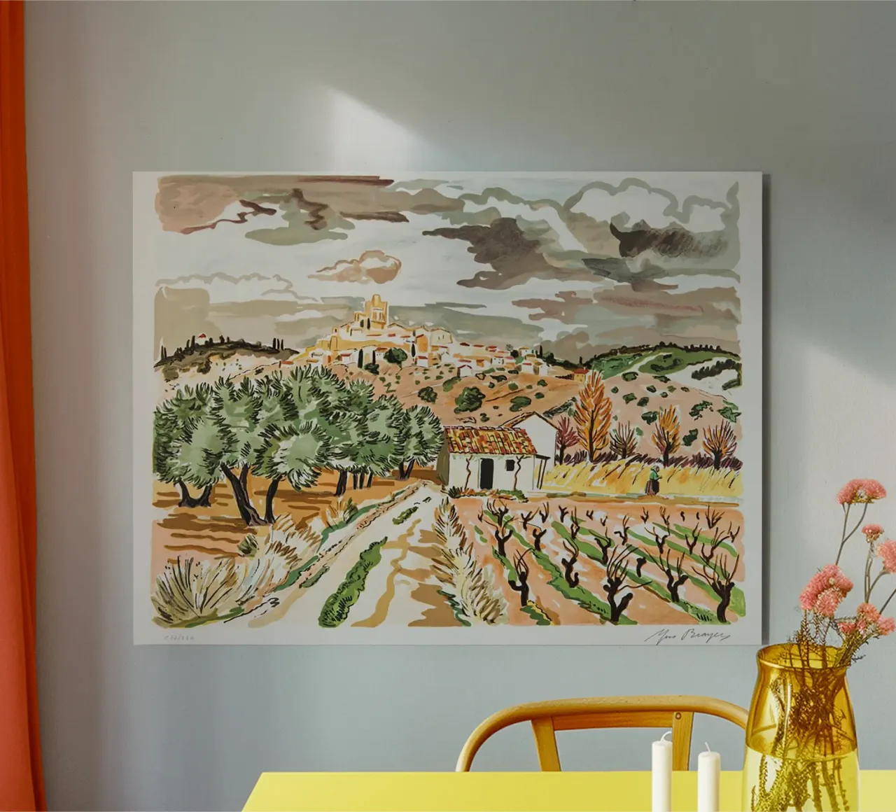 Neve in Provenza alluminio dibond da Peteriespinoza Studio