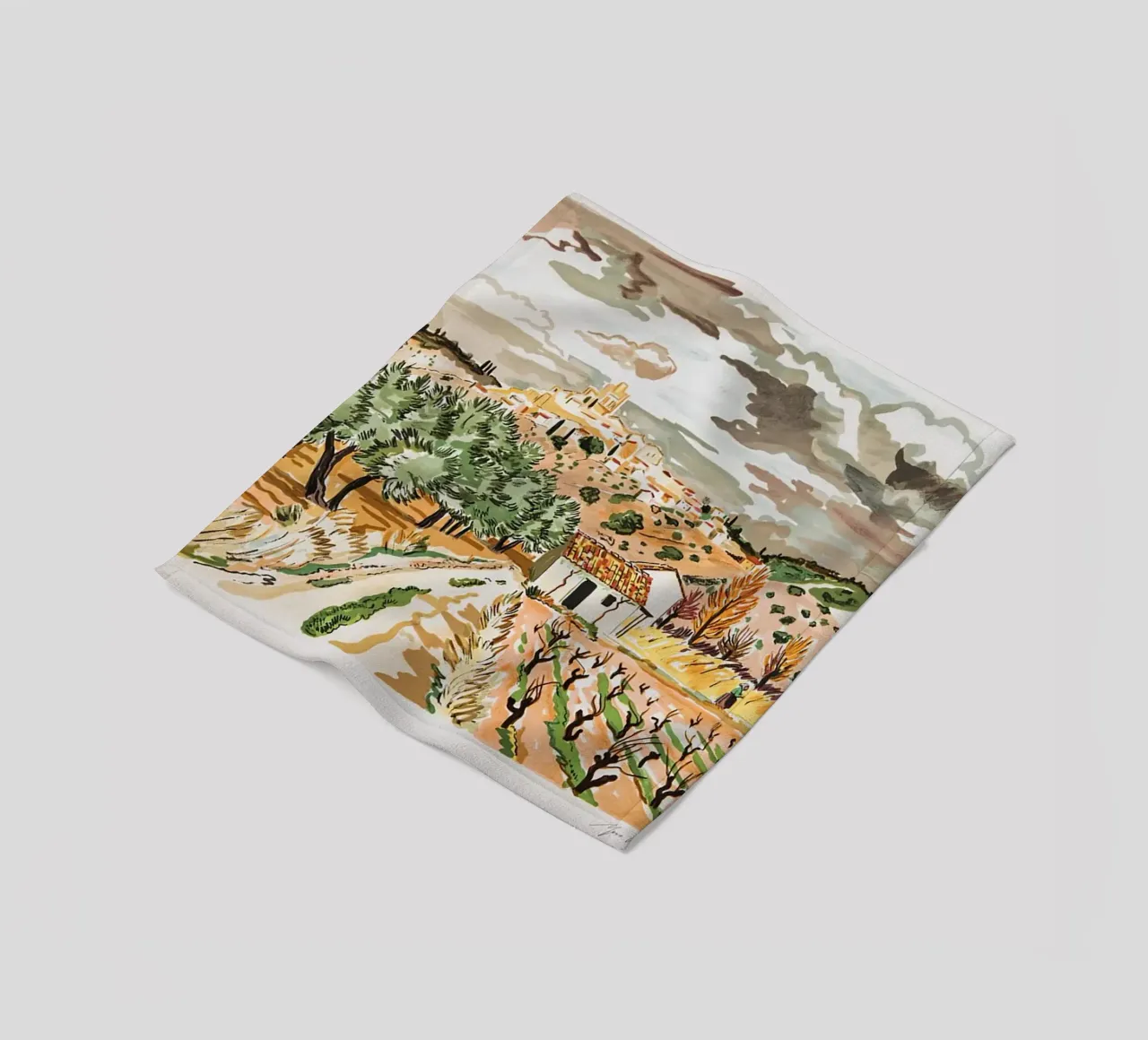 Neve in Provenza coperta in pile da Peteriespinoza Studio