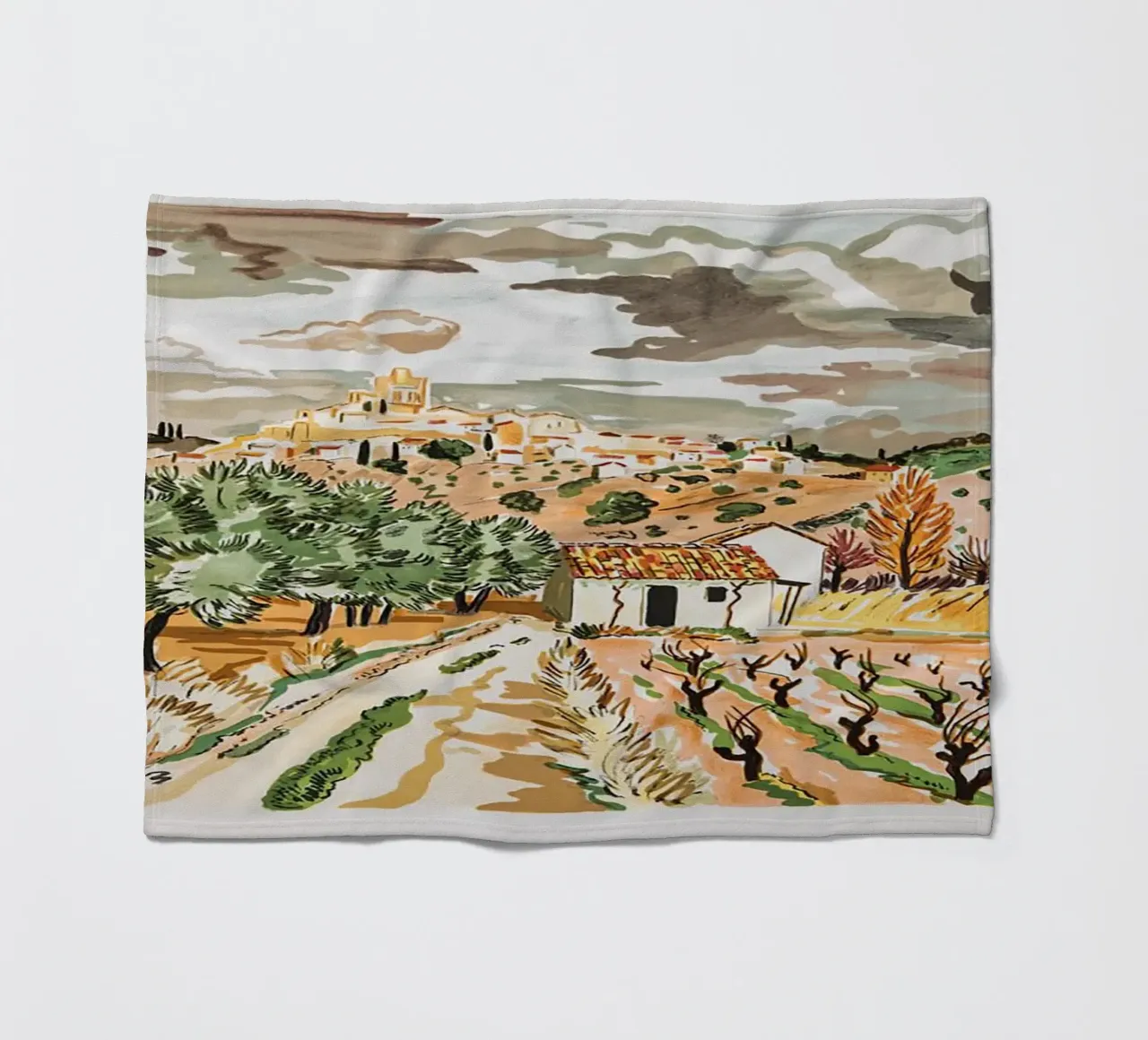 Neve in Provenza coperta in pile da Peteriespinoza Studio