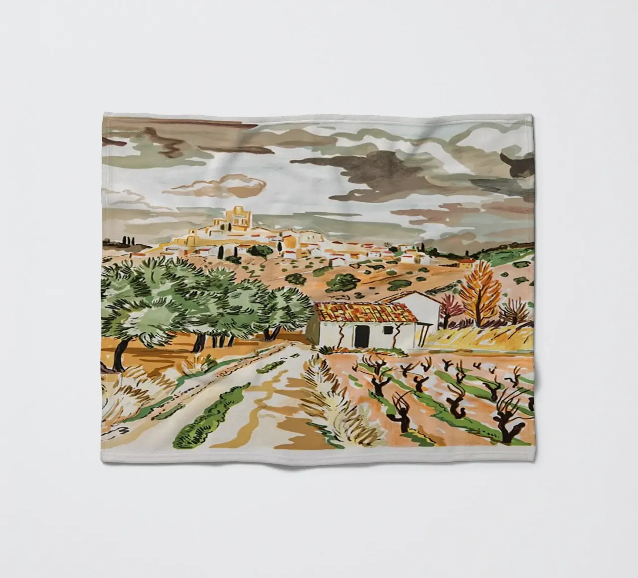 Neve in Provenza coperta in pile da Peteriespinoza Studio