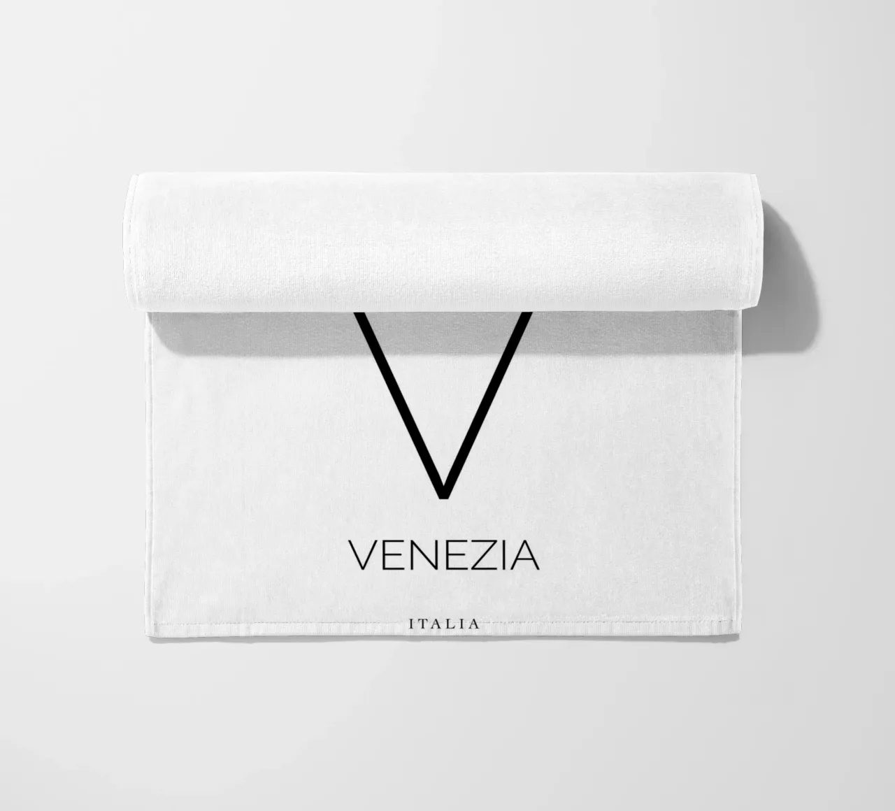 VENEZIA - bianco beach towel by CityLights