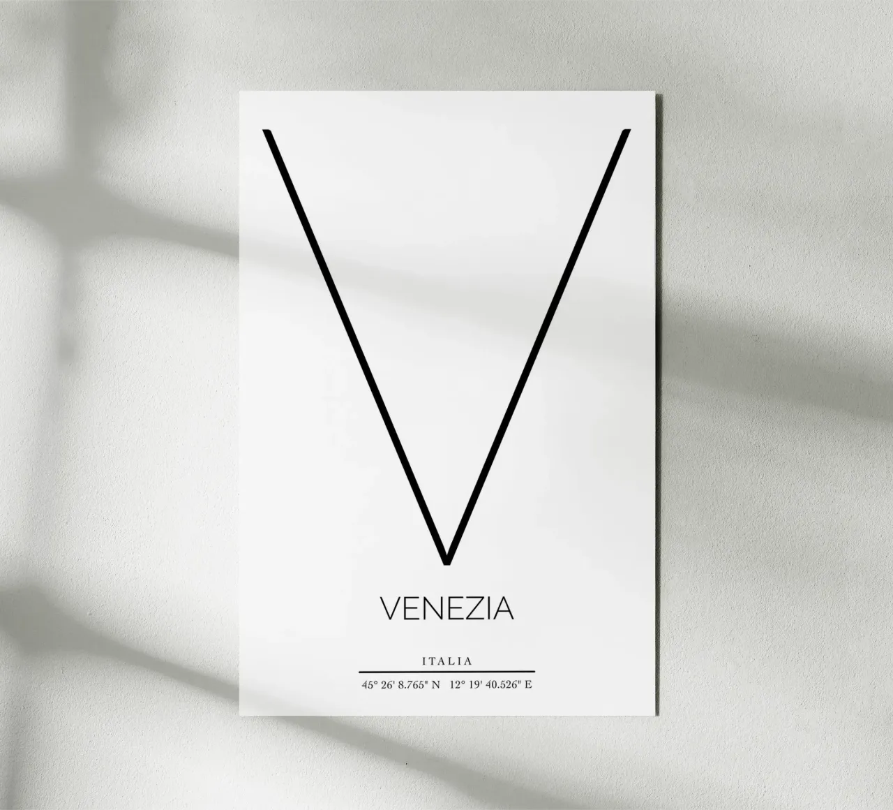 VENEZIA - bianco alu-dibond by CityLights