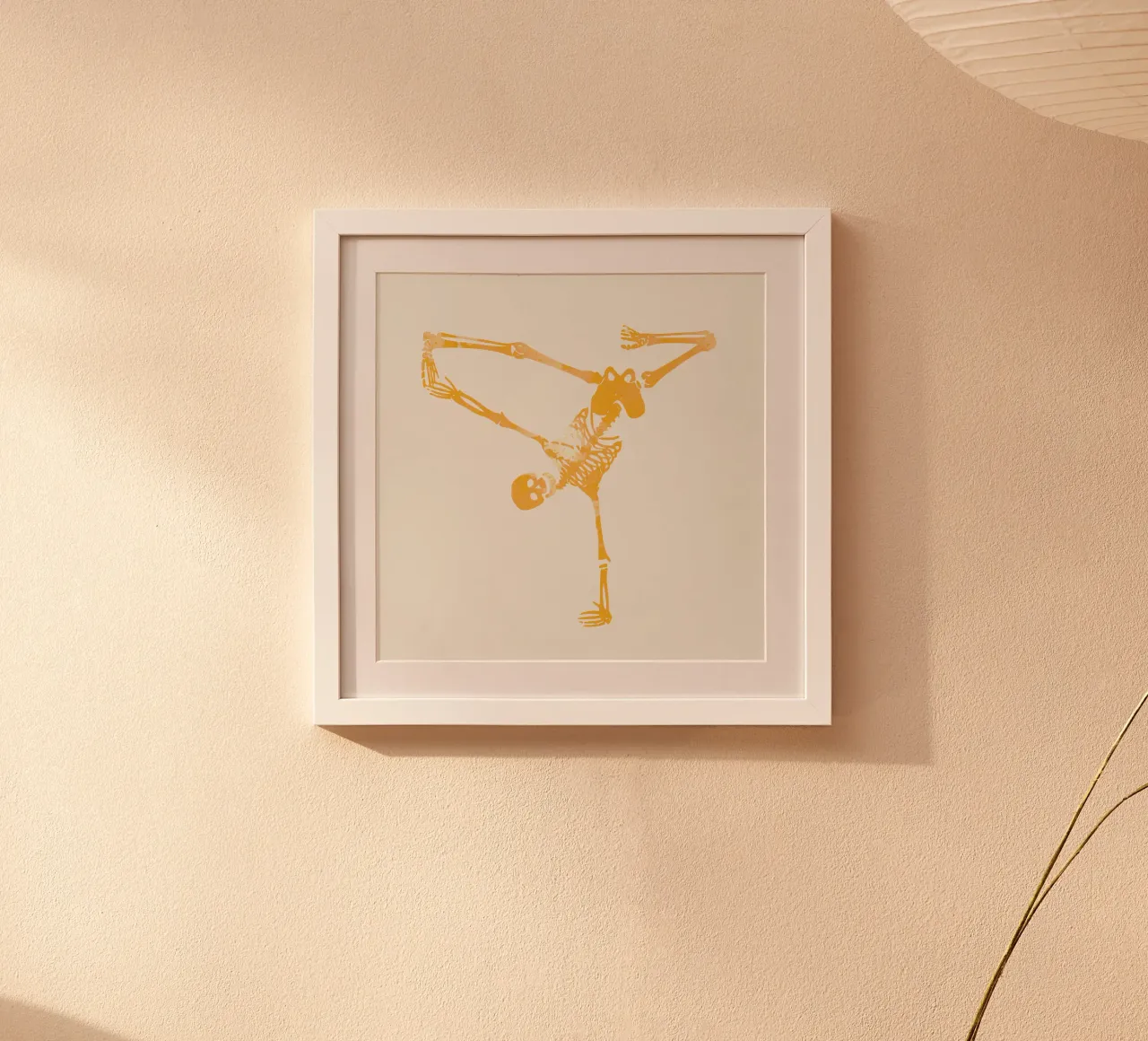 Scheletro breakdance carta hahnemühle da Little Dean