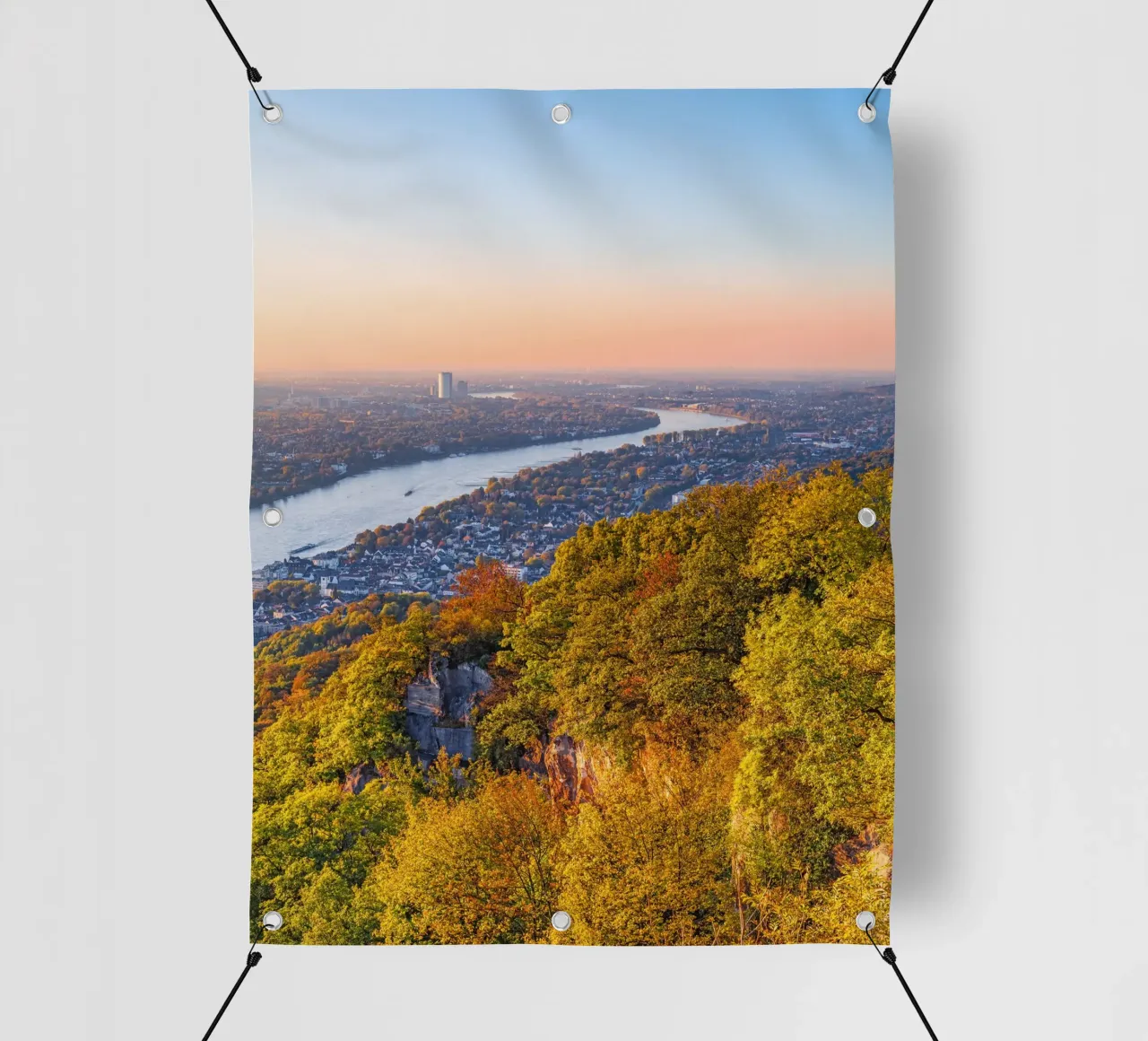 DER RHEIN 05 telo in pvc da Tom Uhlenberg