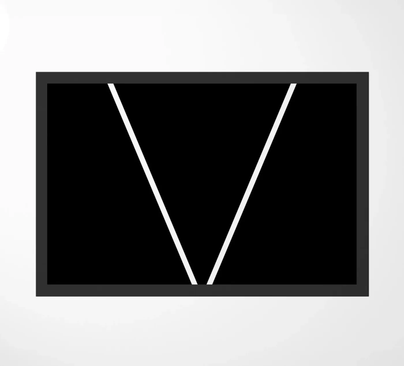 VERONA - nero doormat by CityLights