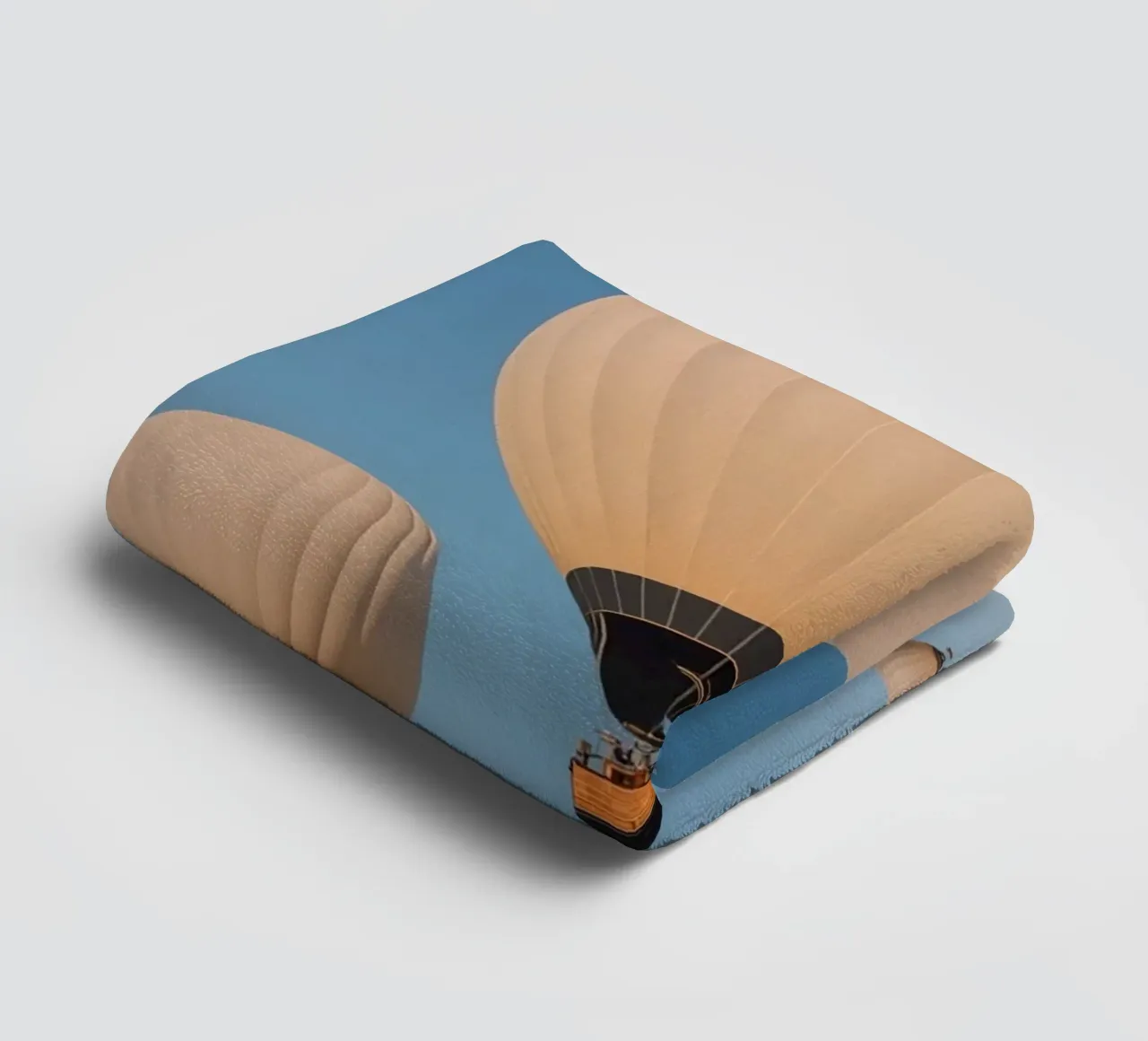Mongolfiere in un cielo blu asciugamano da bagno da DesignDoodle
