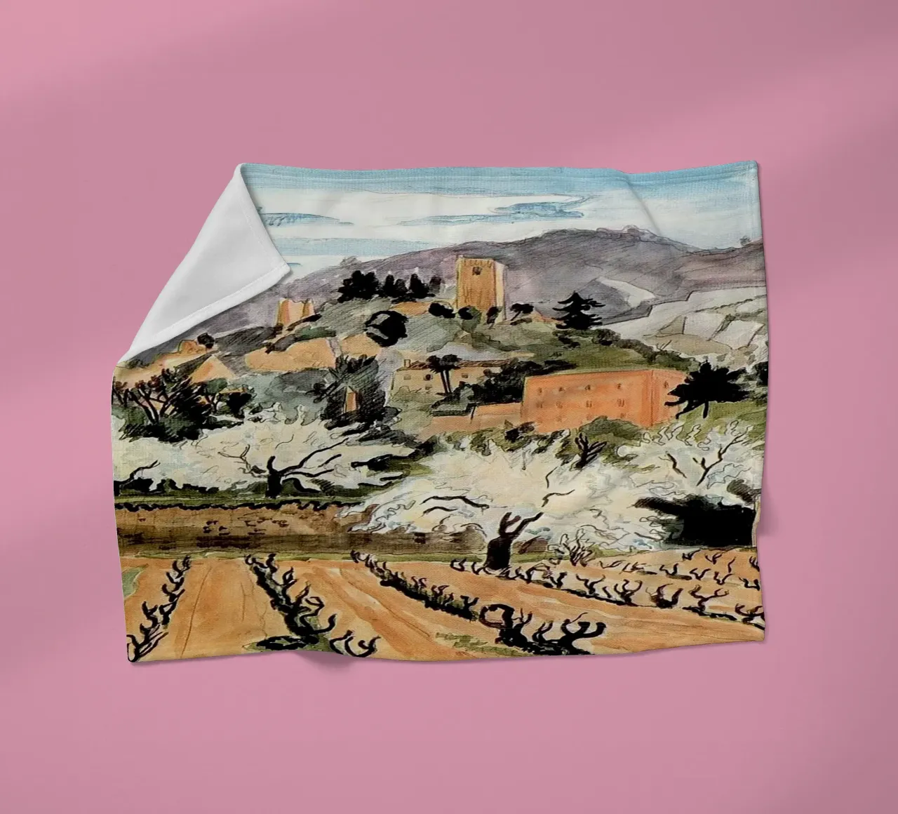 Primavera a Oppede coperta in pile da Peteriespinoza Studio