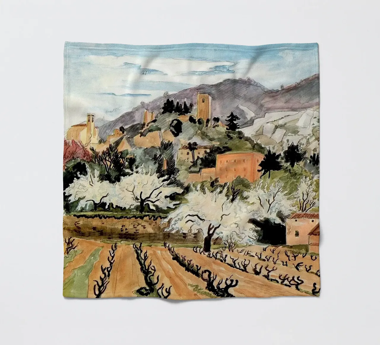 Primavera a Oppede coperta in pile da Peteriespinoza Studio