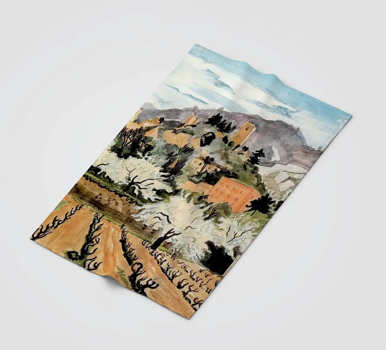 Primavera a Oppede coperta in pile da Peteriespinoza Studio