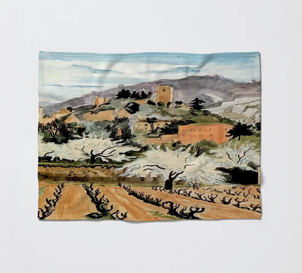 Primavera a Oppede coperta in pile da Peteriespinoza Studio