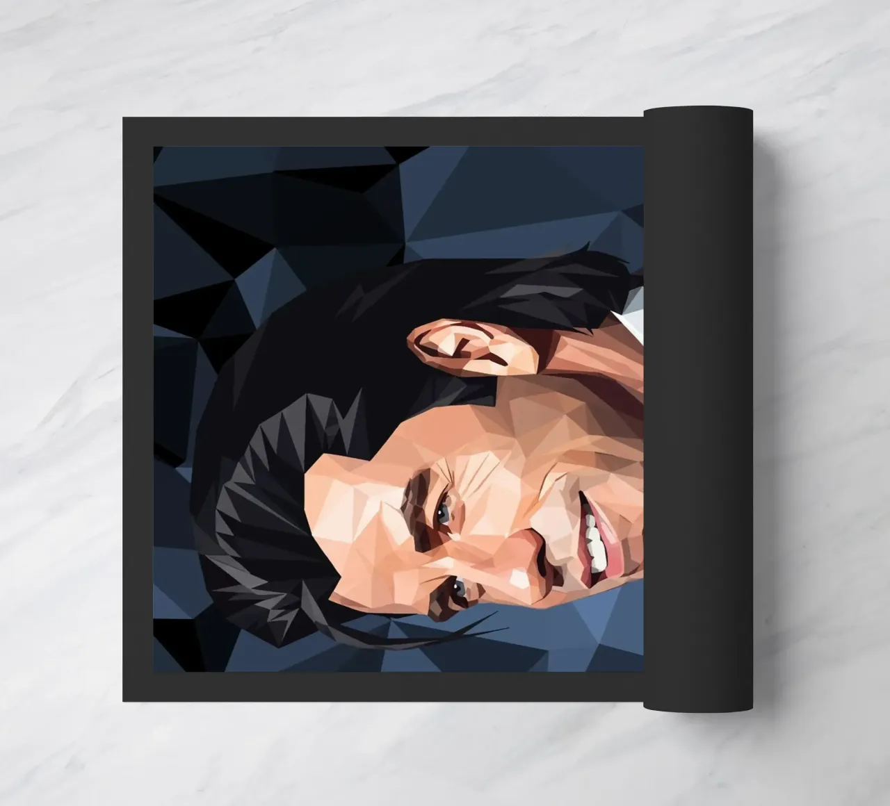 John Travolta Lowpoly zerbino da Low Profile