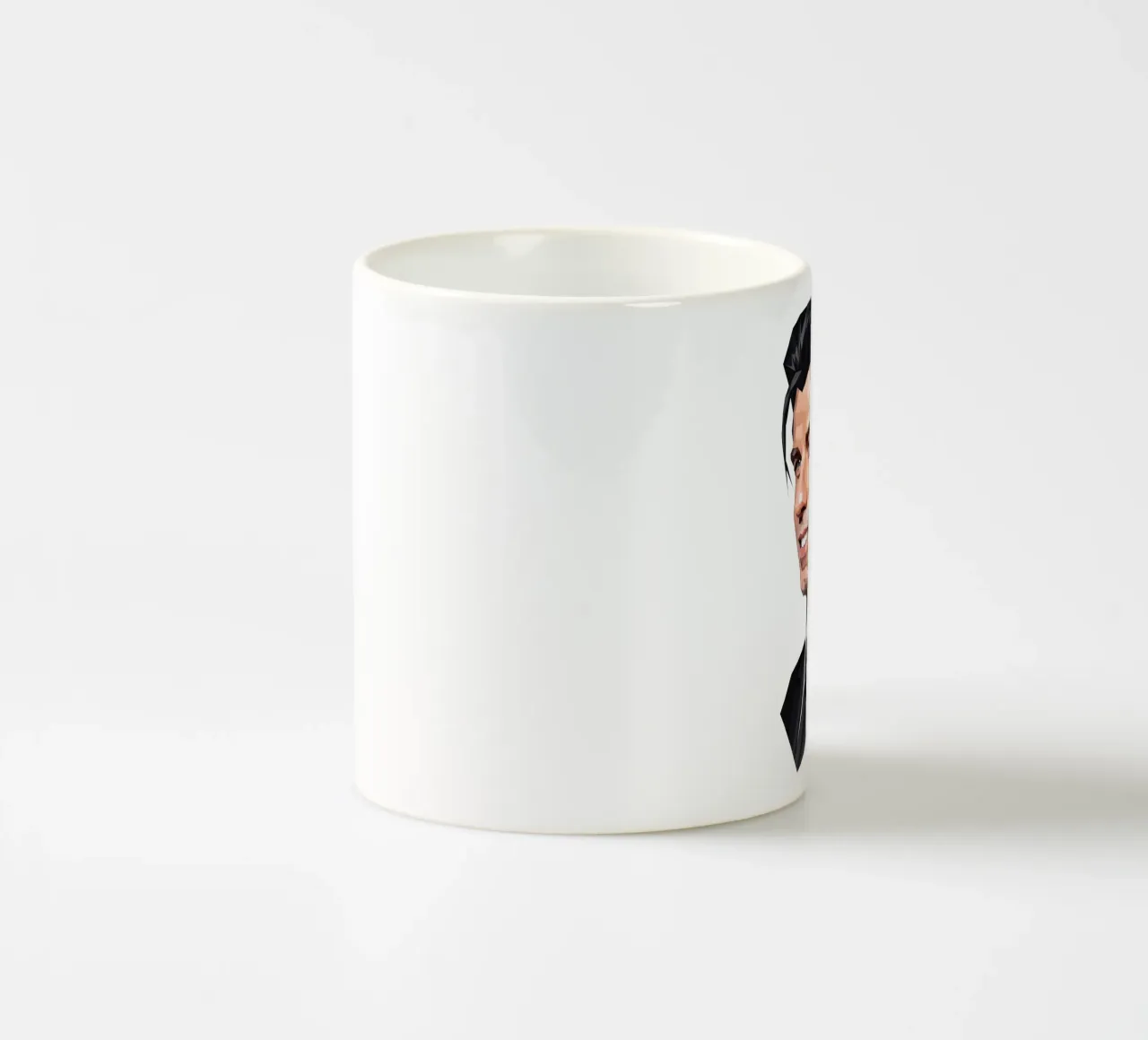 John Travolta Lowpoly tazza in ceramica da Low Profile