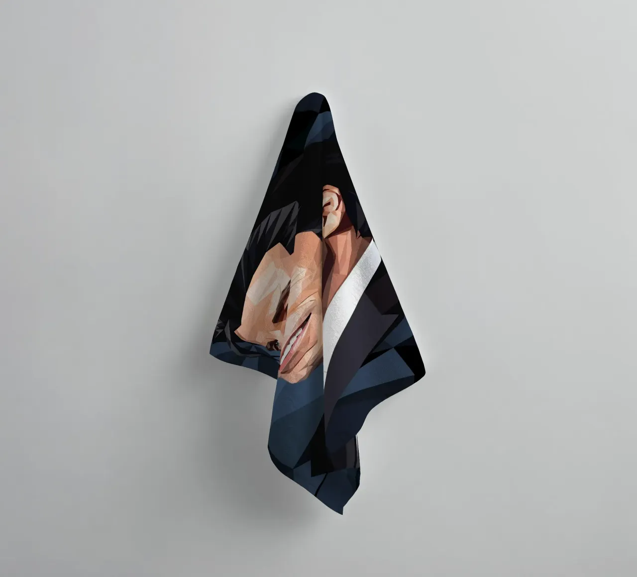 John Travolta Lowpoly asciugamano da bagno da Low Profile