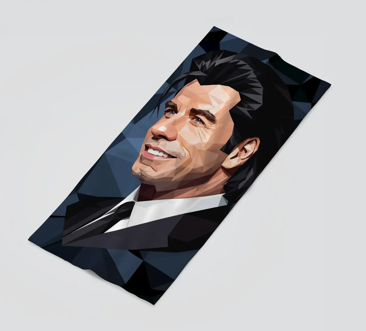 John Travolta Lowpoly telo mare da Low Profile