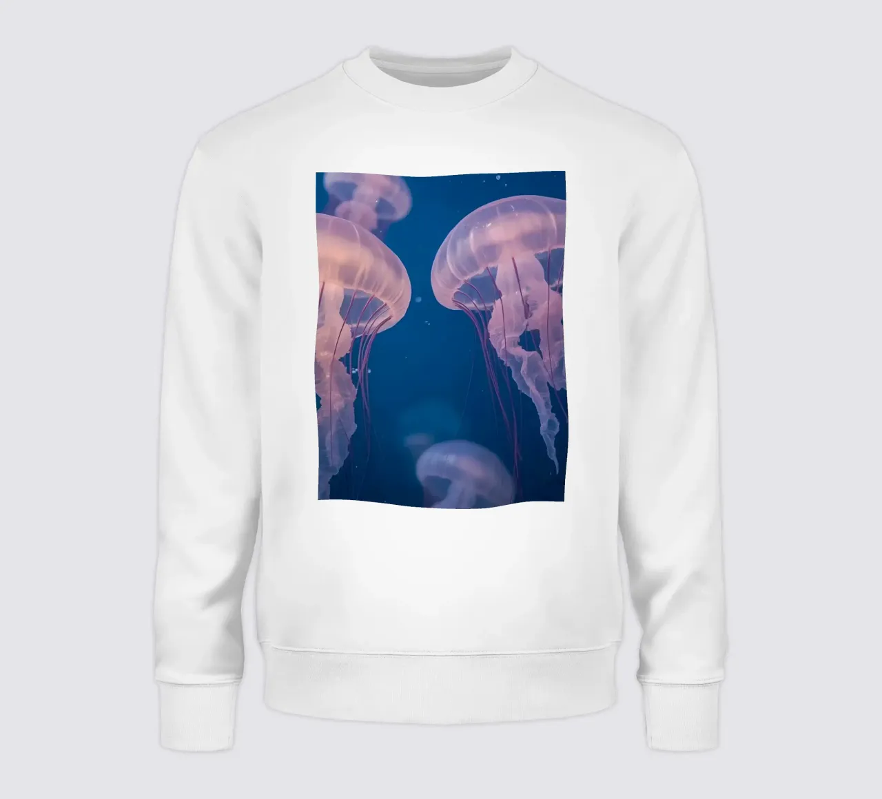 Meduse in acqua blu felpa da DesignDoodle