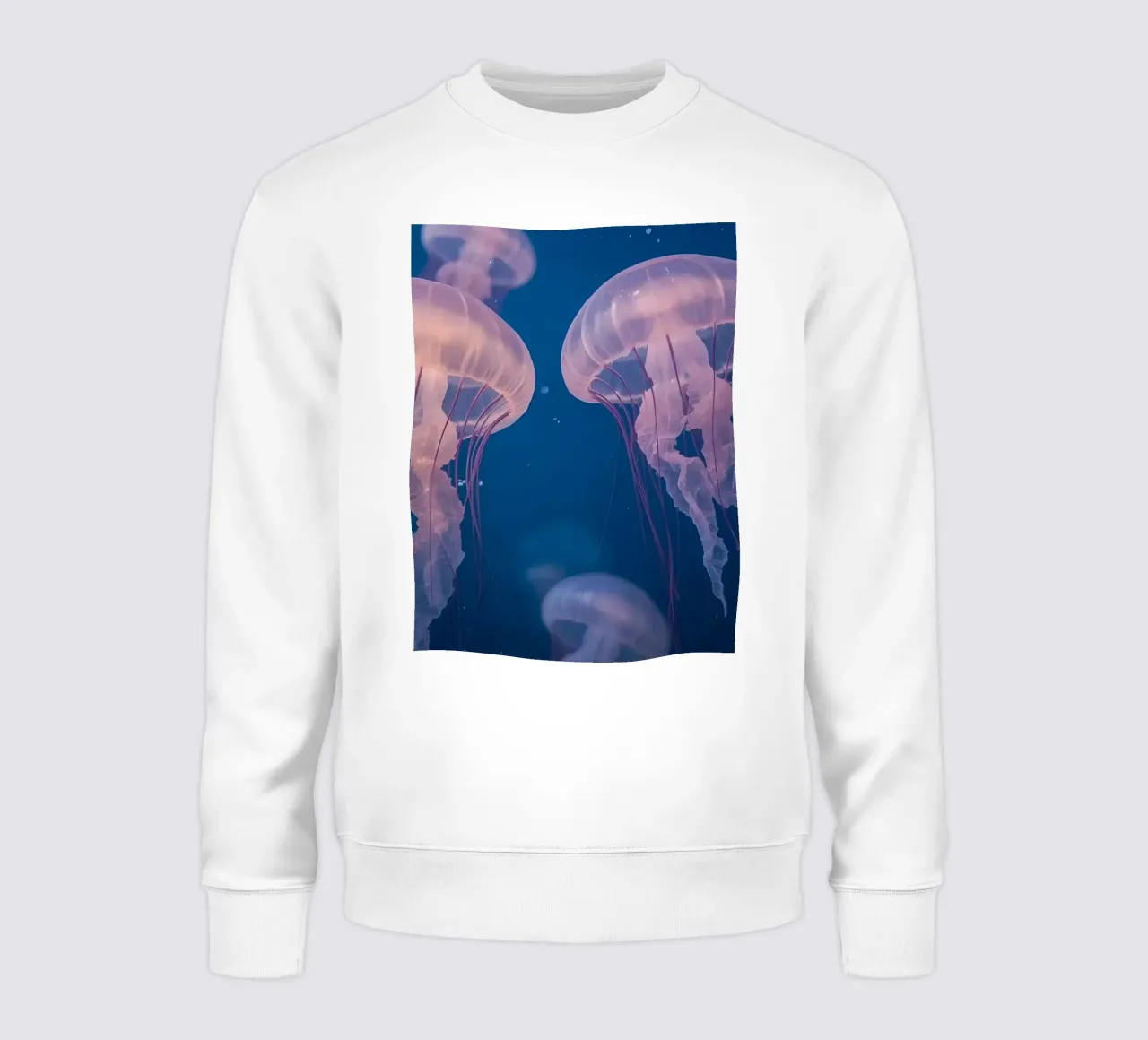 Meduse in acqua blu felpa da DesignDoodle