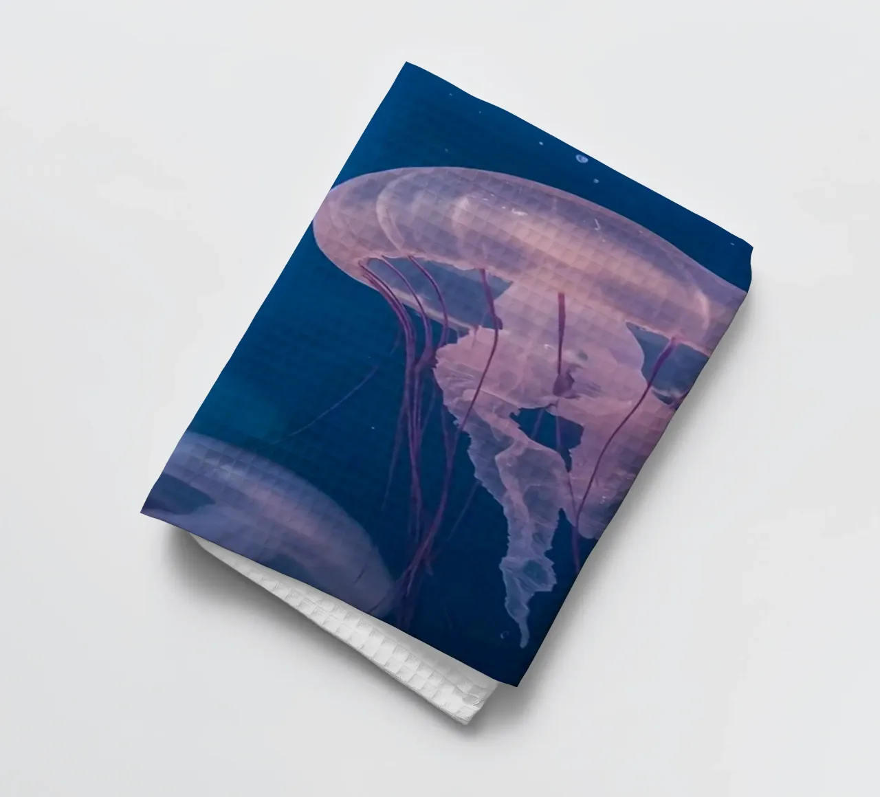 Meduse in acqua blu canovaccio da cucina da DesignDoodle