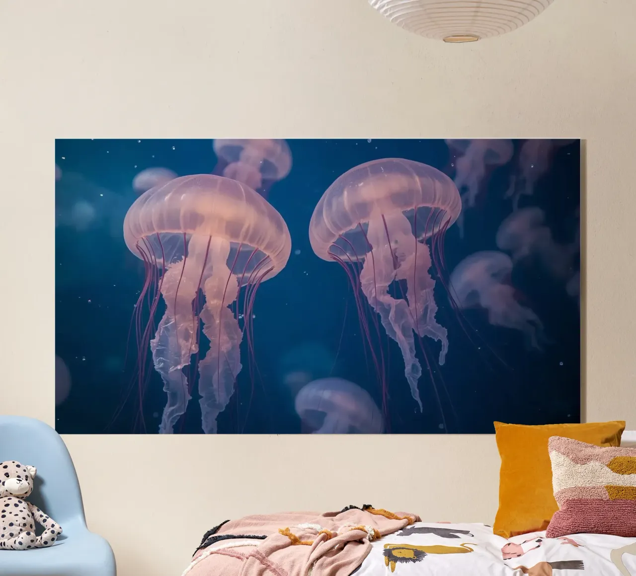 Meduse in acqua blu plexiglass da DesignDoodle