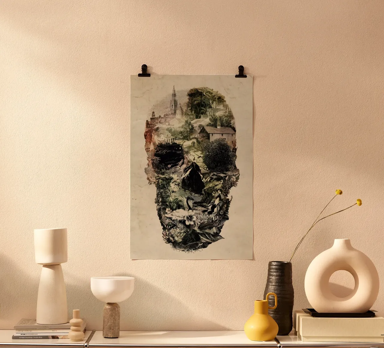 Skull Town poster da Ali Gulec