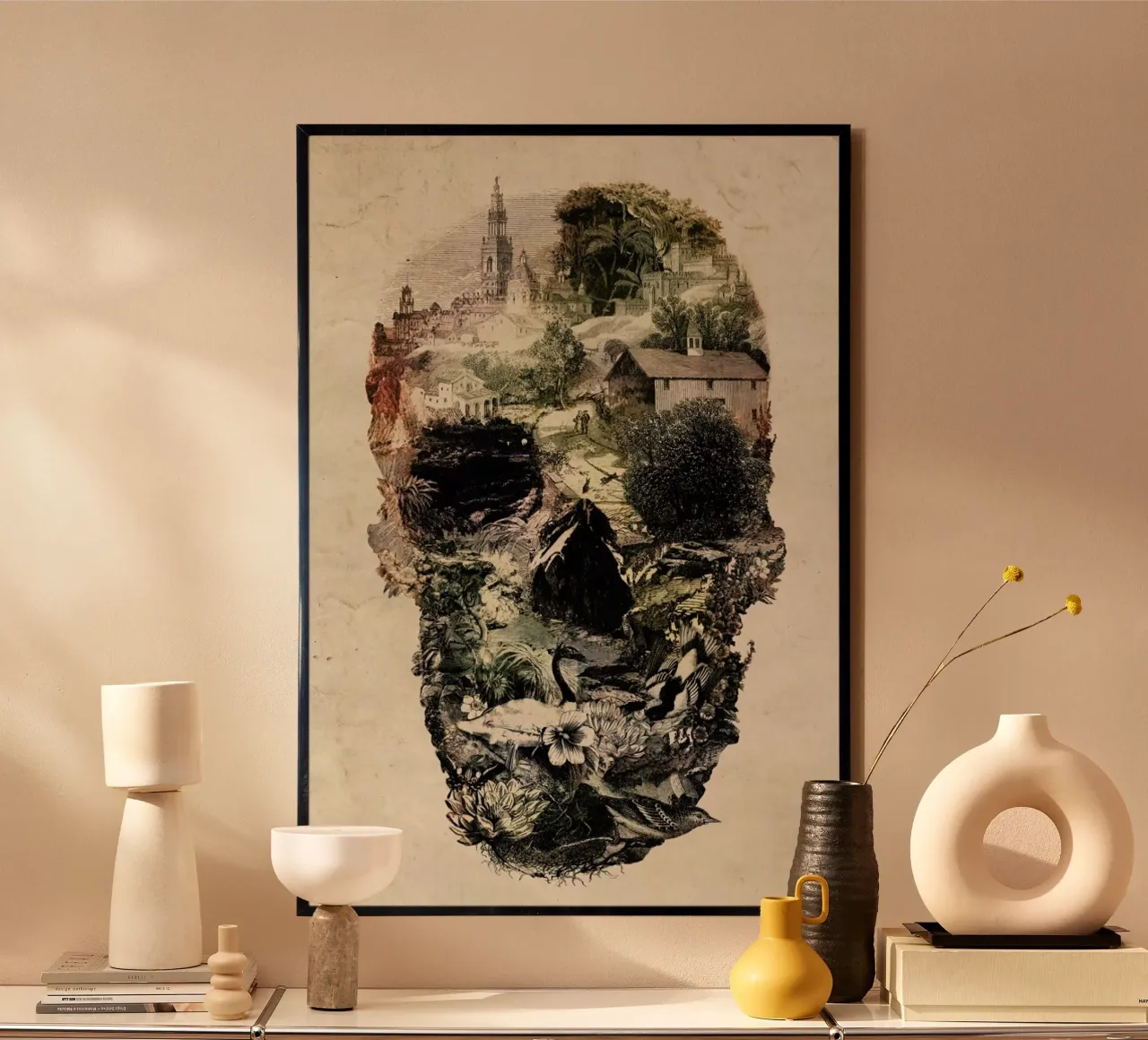 Skull Town poster da Ali Gulec