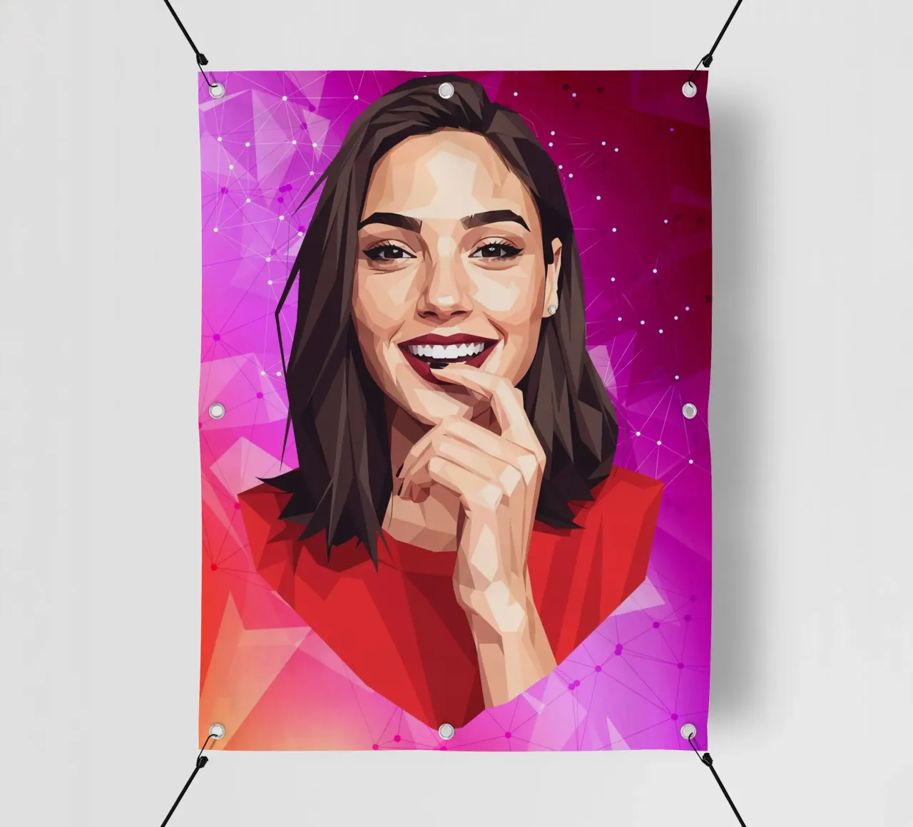Gal gadot Lowpoly telo in pvc da Low Profile