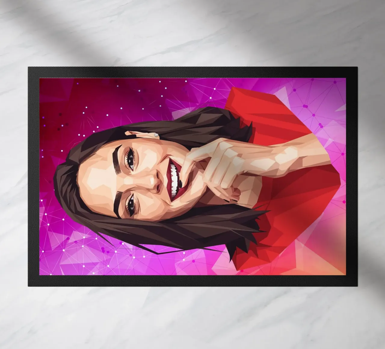 Gal gadot Lowpoly zerbino da Low Profile