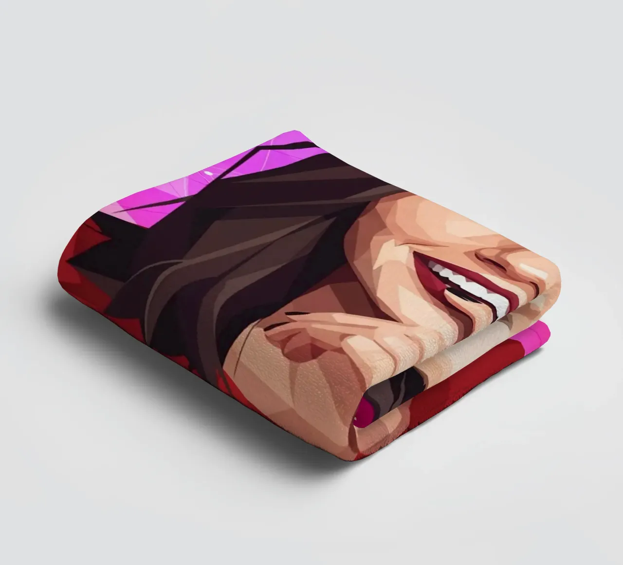 Gal gadot Lowpoly asciugamano da bagno da Low Profile