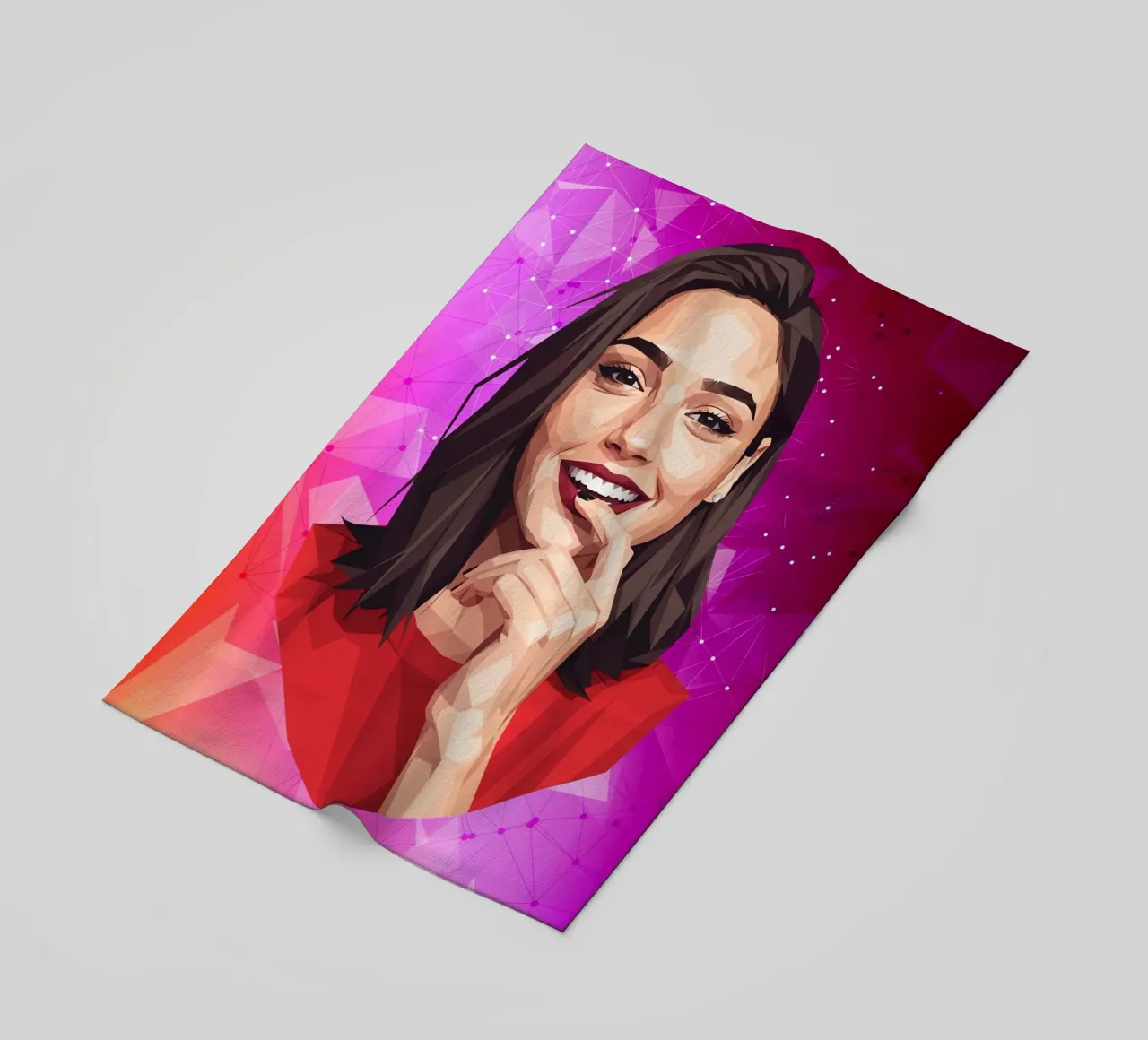 Gal gadot Lowpoly telo mare da Low Profile
