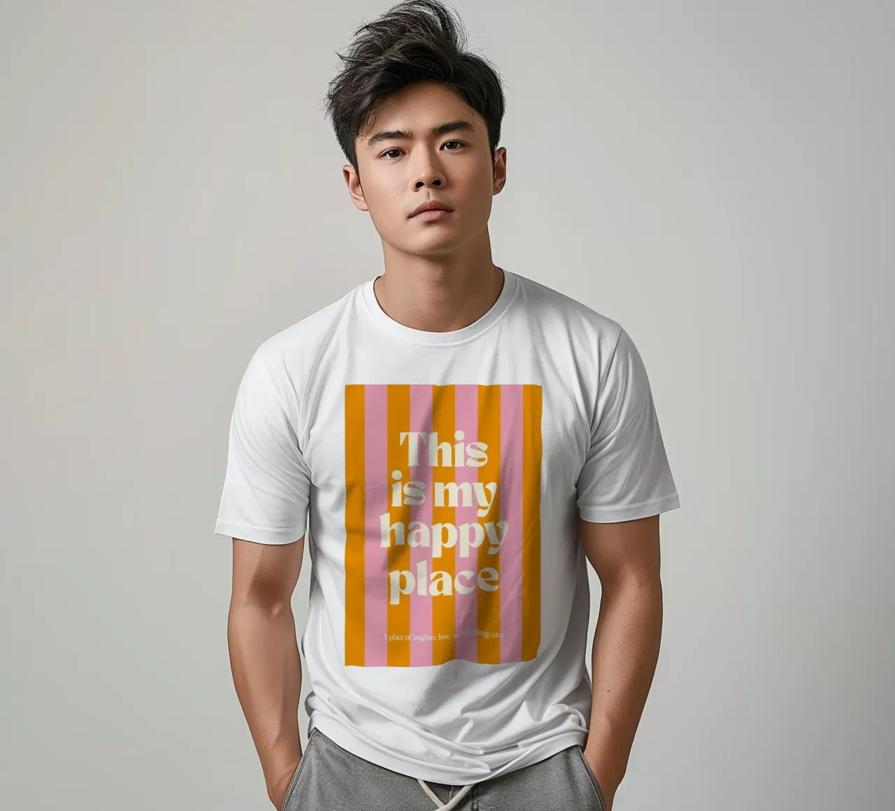 Luogo felice t-shirt da Tilo Kellner