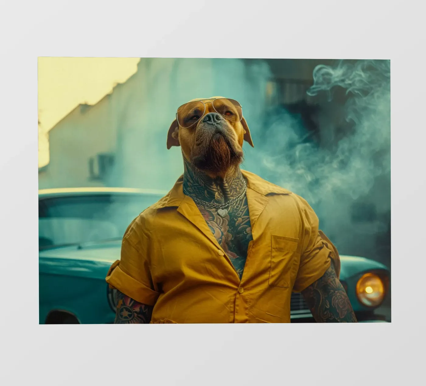 Blade pellicola backlit da Affiches Chien Originales – Dogland