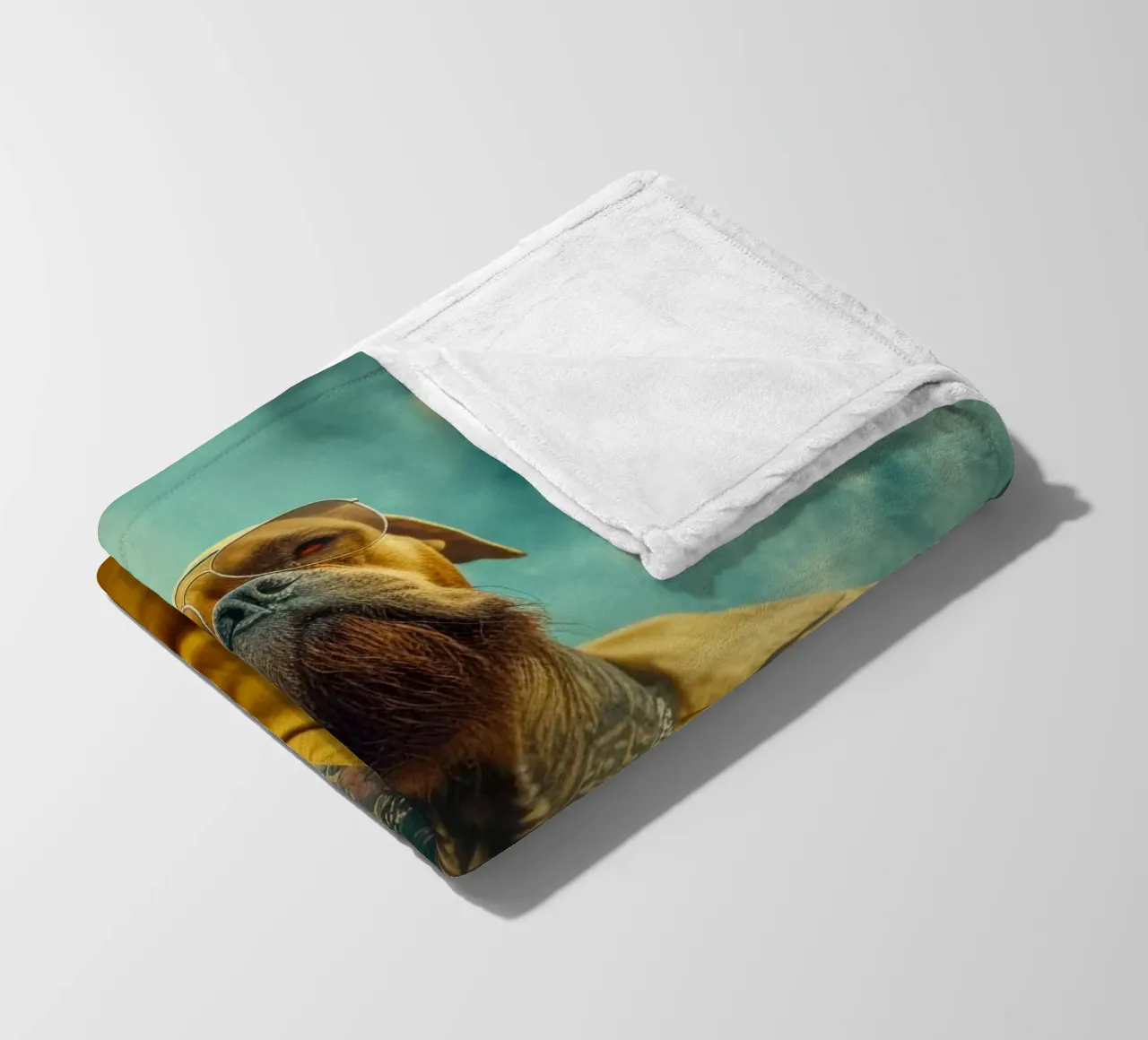 Blade Fleecedecke von Affiches Chien Originales – Dogland