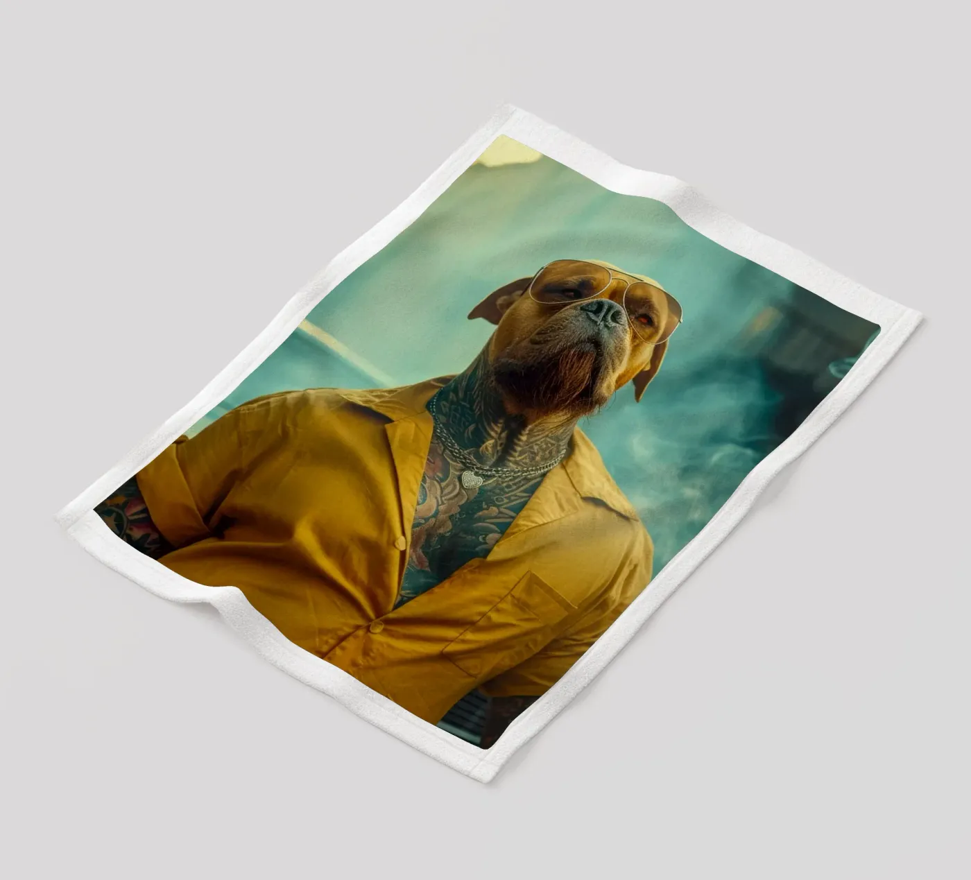 Blade Fleecedecke von Affiches Chien Originales – Dogland