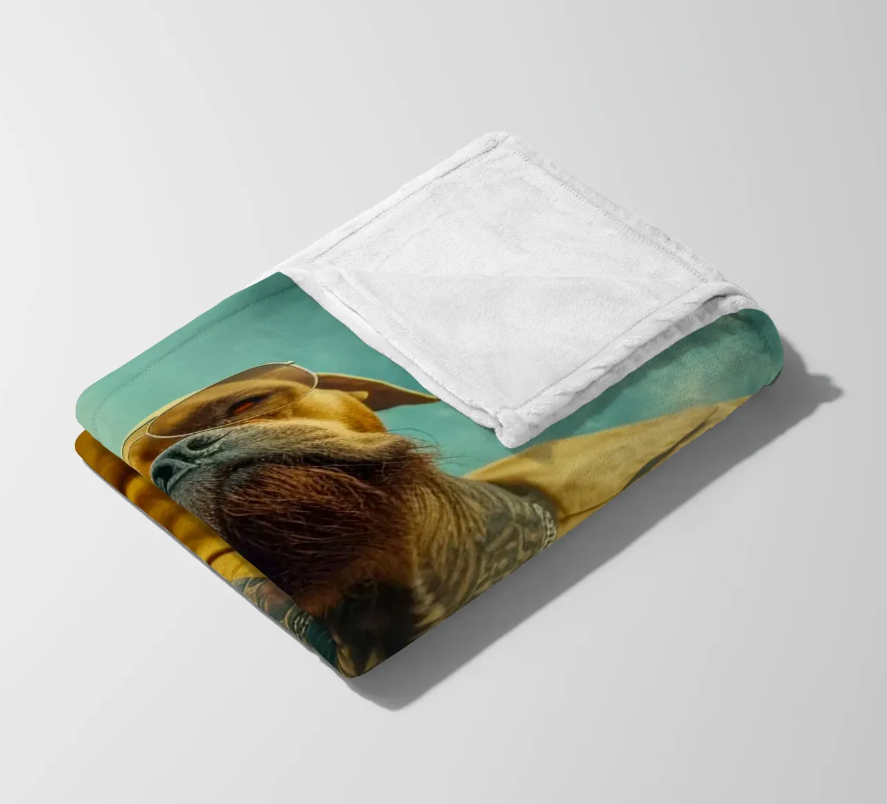 Blade Fleecedecke von Affiches Chien Originales – Dogland