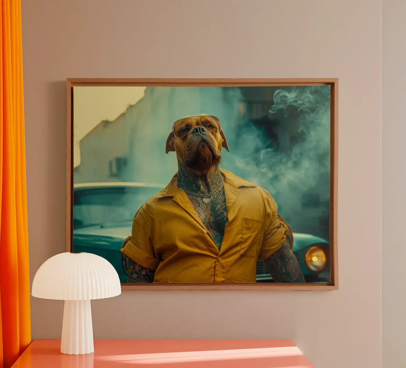 Blade tela da Affiches Chien Originales – Dogland